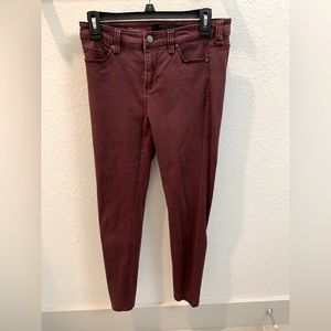 Maroon Skinny Pants